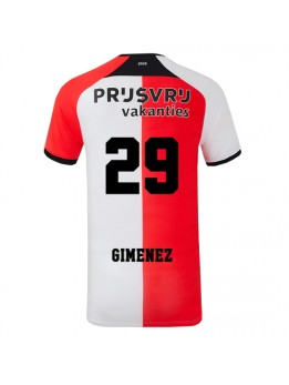 Feyenoord Santiago Gimenez #29 Replika Hemmakläder 2024-25 Kortärmad